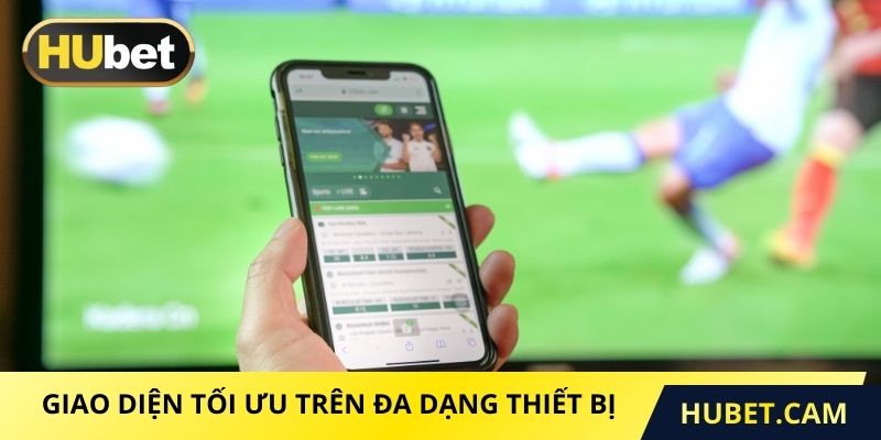 Giao diện tối ưu trên đa dạng thiết bị